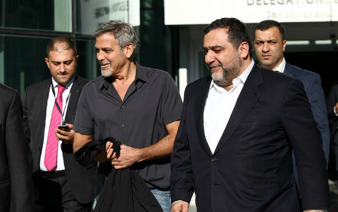 George Clooney in YErevan