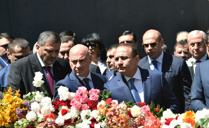 Hovik Abrahamyan genocide memorial