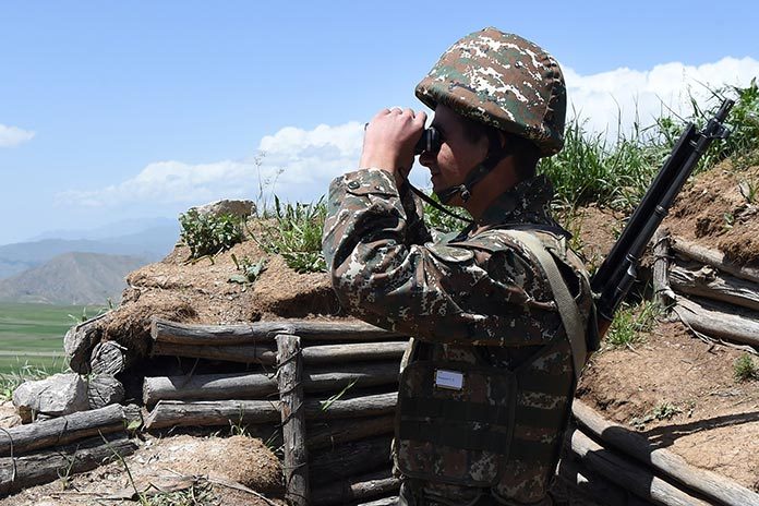 Karabakh-soldier-border-yezidis