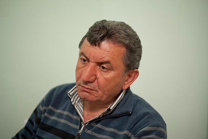 Vilen Petrosyan, head of Talish village (Photo: Nazik Armenakyan/ArmeniaNow.com)