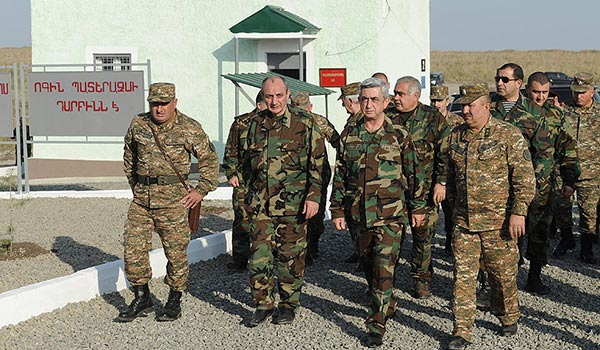 Image result for sargsyan in karabakh